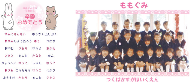 卒園記念マグカップ 将来の職業